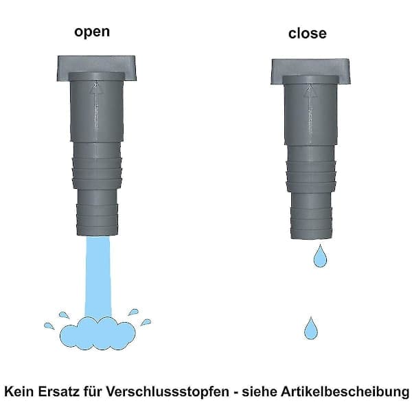 Bestway Poolsun Service/afspærringsventil til pools med 32 mm slangeforbindelse