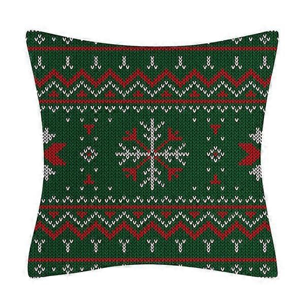 4 stk 45x45 cm pudebetræk Jule dekorativ sofa, ZQKLA
