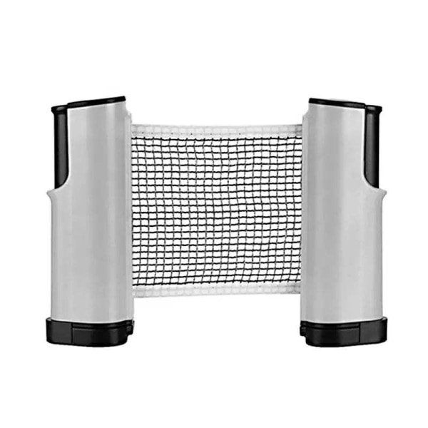 Tilbagetrækkelig Bordtennisnet Udskiftning, Ping Pong Net og Stang med PVC Opbevaringspose