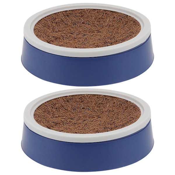 2 Set Duva Bo Kokosnöt Kudde Fågelägg Husdjursbo Husdjurstillbehör Fågeltillbehör Blå 26x26cm