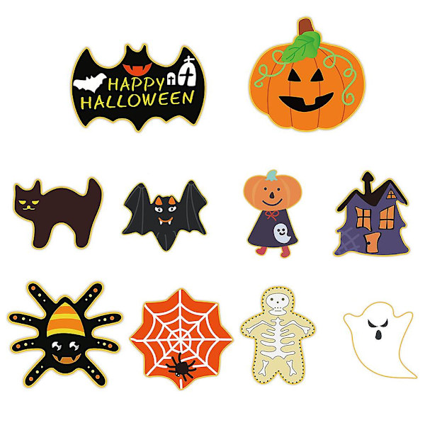 Halloween-kakform i rostfritt stål 3D Cartoon Fondantkakform Pumpa Typ C