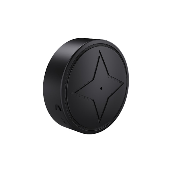 2 sorte PG12 GPS-lokalisatorer til bilsporing & importerede dele. Magnetisk, vandtæt, global sporing (4 * 4 * 1,4 cm)