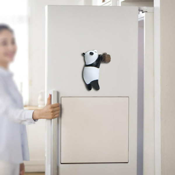 Panda-toimiston muistiinpanojen koristeet jääkaappimagneetti Resin Panda