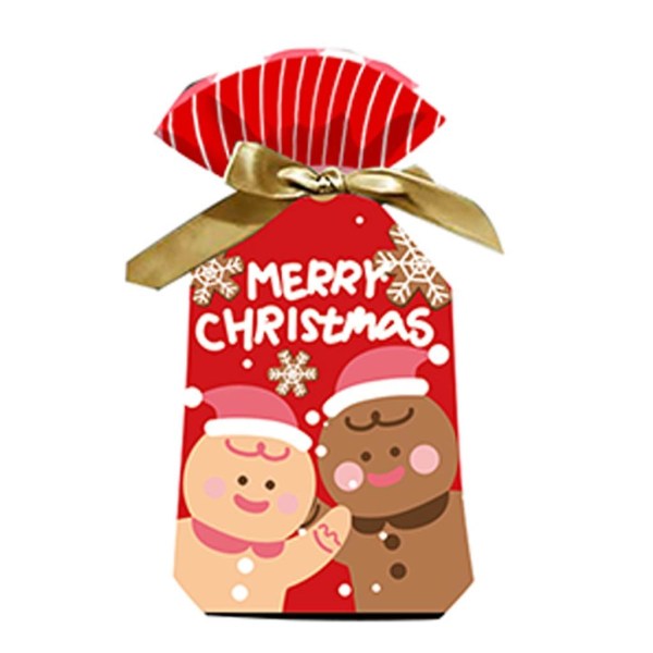 Julegavepose 50 stk. Juleatmosfære Opbevaringspose Tilbehør Honningkagemand