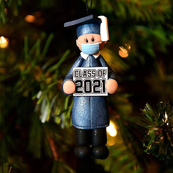 2021 College Graduation Dekoration Kategori Ornament Mand Blå Madopbevaringsbeholdere Gryder Og Pander