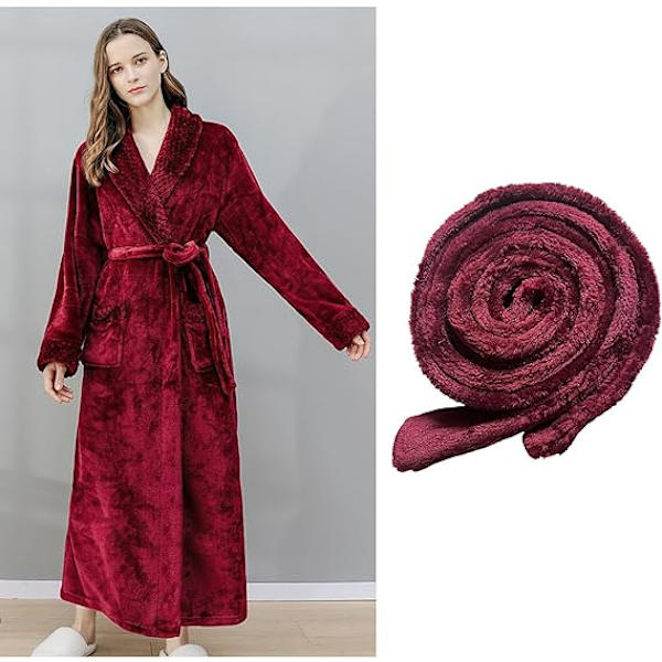 Badrockbälte Ersättning Mjuk Flanell Midjeband Pyjamas Badrock Bälte Midjeband för Kvinnor Män, 67 tum x 1,57 tum