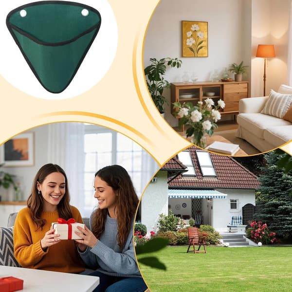 Wall Mounted Flower Pots, Vertical Triangular Flower Baskets | Wall Mounted Planters (FMY)