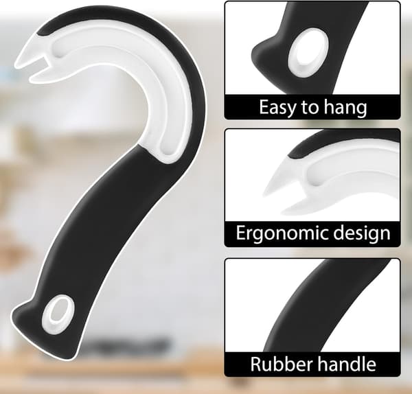 Ring Pull Boksåpner Hermetikkåpner Boksåpner for Artritthånd J-formet Kjøkkenhjelp