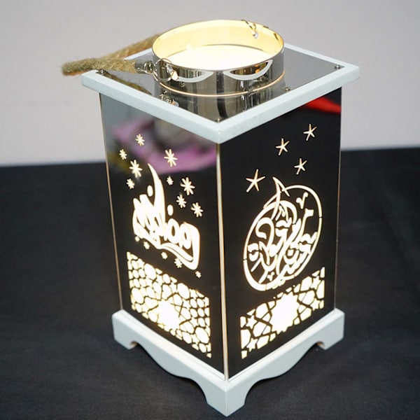 Vindlykt Akryl Ramadan LED Lyslykt