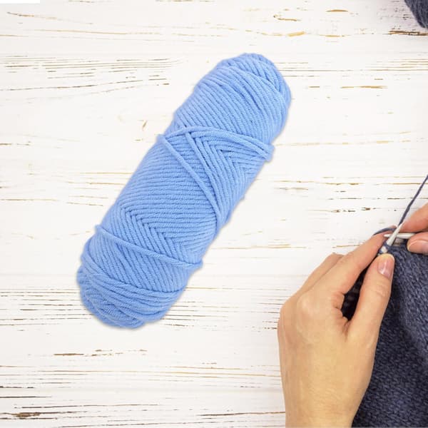 7 Rolls Milk Cotton Thick Yarn for Crocheting and DIY Doll Making, Soft 8-Strand Cotton Yarn Set