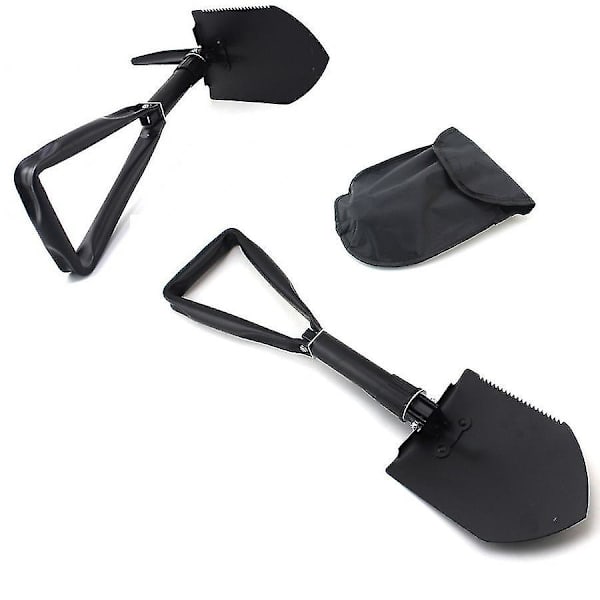 Sailor Foldbar Spade, Foldbar Spad med Hakke, Campingspad, Høj Kvalitet Legering Stål, Nem at Bære, Til Overlevelse/havearbejde/jagt