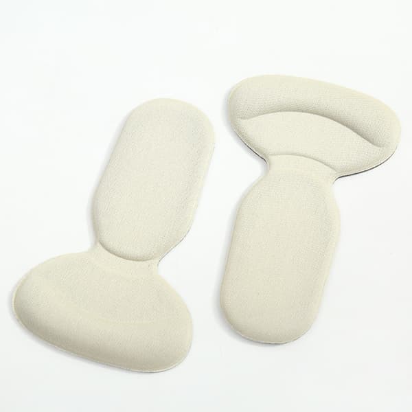 2-pak hælindlæg - skoindlæg - bløde effektive beige