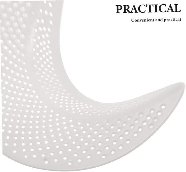 10 stk. baseballcap-visirinnlegg i hvit plast