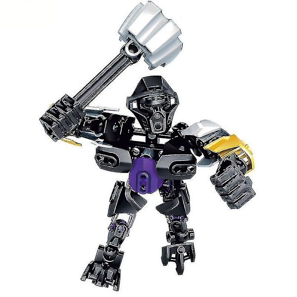 Actionfigur Byggeklosser Robot Stjerneleker Barn Gutter Gave Kompatibel 709-4