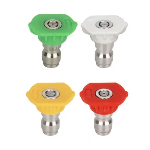 5-pack roterande munstycke för högtryckstvätt, 5-pack 5 graders högtryck