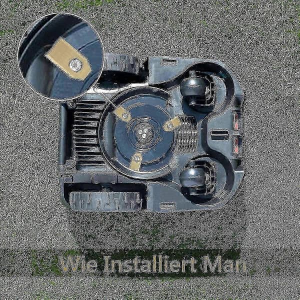 Titanium erstatningsblader for gressklipper, 30-pakning gressklipperblader, perfekt gave til plenpleie
