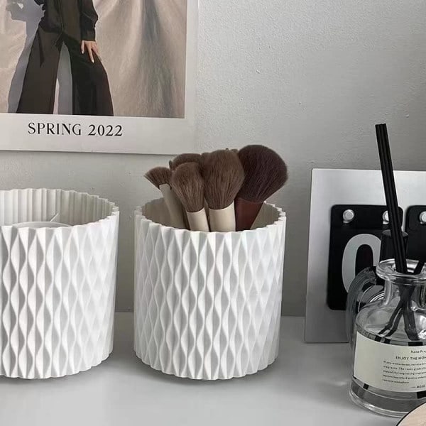 360° Roterende Makeup Organizer - Organizer - Vanity Organizer med 5 C