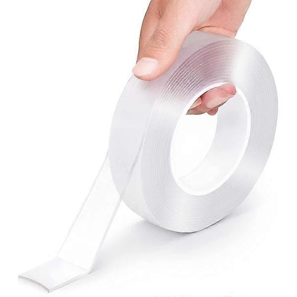 Pakke 3M Dobbeltklæbende Transparent Nano Tape Sort