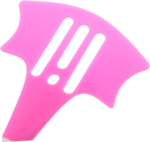 Näsformningsstencil och Mascara Guide Verktyg Silikon Ansiktskrämsapplikator Verktyg