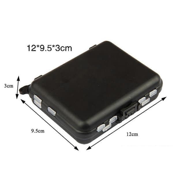 Fishing Box Tackle Box for Organizing Hooks 4 Pcs Portable Storage Boxes