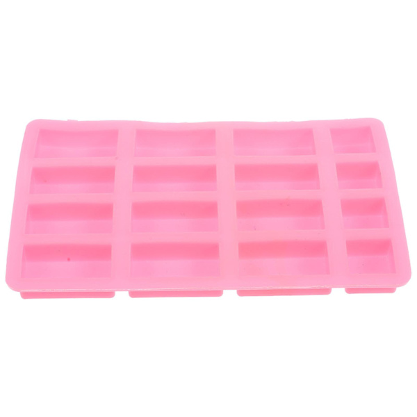DIY Sandstensform til Landskabsmodelbygning Mini Murstensform Mini Sandform til Bygning Pink 13X8cm