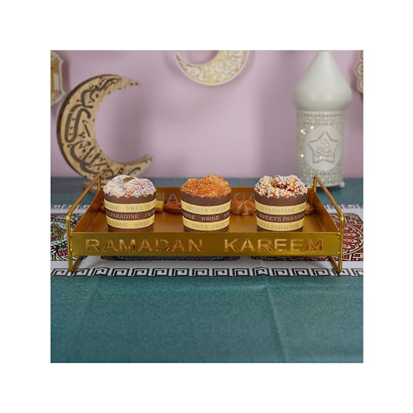 SGold 1 Dessertkage Stativ, Konditoristativ, Cupcake Stativ, Kiks Frugtfad, Husholdning SGold 1