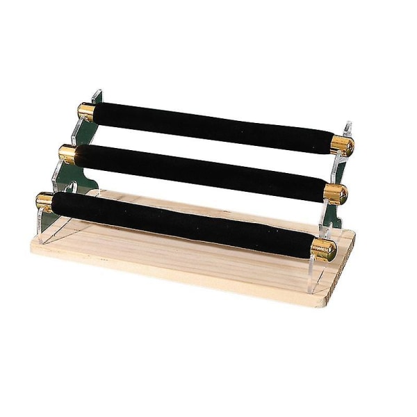 Træ Smykke Display Stativ Ring Holder T-bar Display Armbånd-c