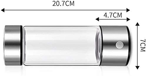 Health Cup Alkaline Ionizer Generator USB Rechargeable Electrolysis Generator Ionization Bottle Weak Alkaline Cup