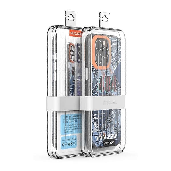 For iPhone 14 Pro Max Mutural Modern Series Circuit Board Printed Phone Case