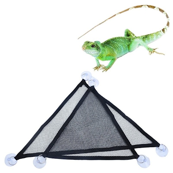 Hängmatta sängkudde sovsäck drake skäggig tank tillbehör husdjur hängande växt sköldpadda liten täcke leksaker reptil gömma t