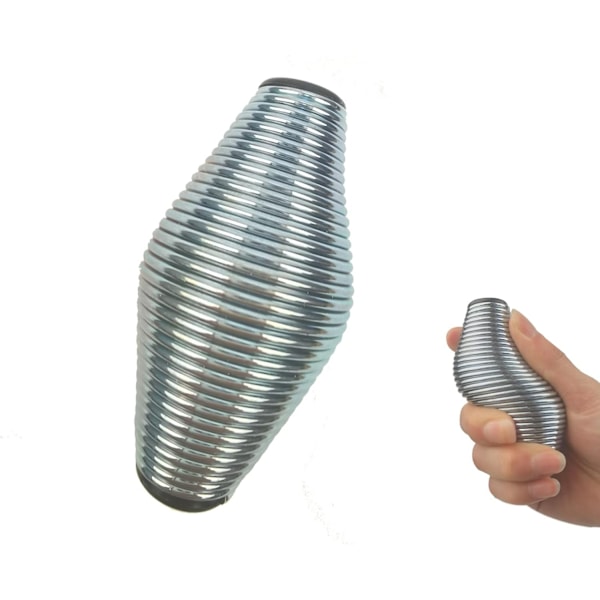 Metallisk Fjäder Handgreppsstyrkeboll, JINGYUANUS Handgreppsstyrka, Kläm Leksak, Övningsfinger Handled Underarm Tumme