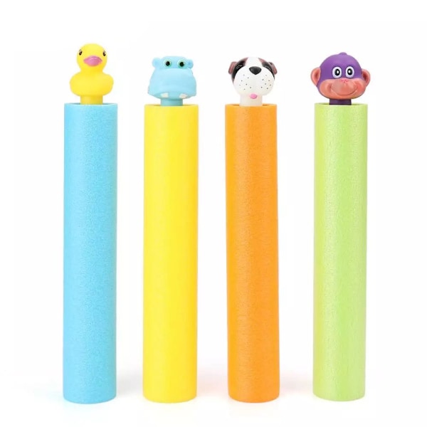4-pack Vattenpistol Set, Spruta, Spruta för Barn, Pool Sprutleksaker, Pool Vatten, Utomhus Vattenleksaker för Barn