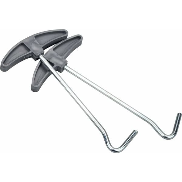 2 stk teltpluggtrekker teltpluggtrekker markpluggkrok pluggtrekker