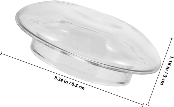 Replacement Lid for High Borosilicate Glass Teapot, Heat-Resistant Teapot Lid
