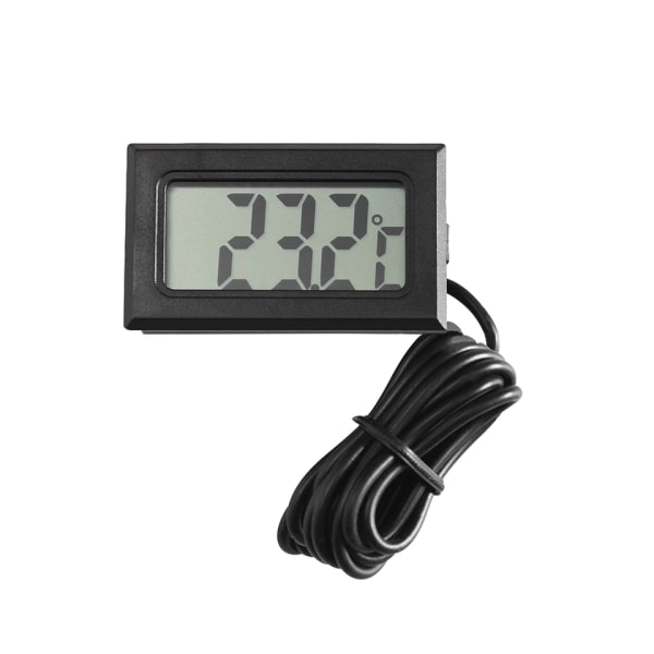 Digital LCD termometer temperaturmätare akvarium termometer med sond för  fordon reptil fisk tank kylskåp (Fah f745 | Fyndiq