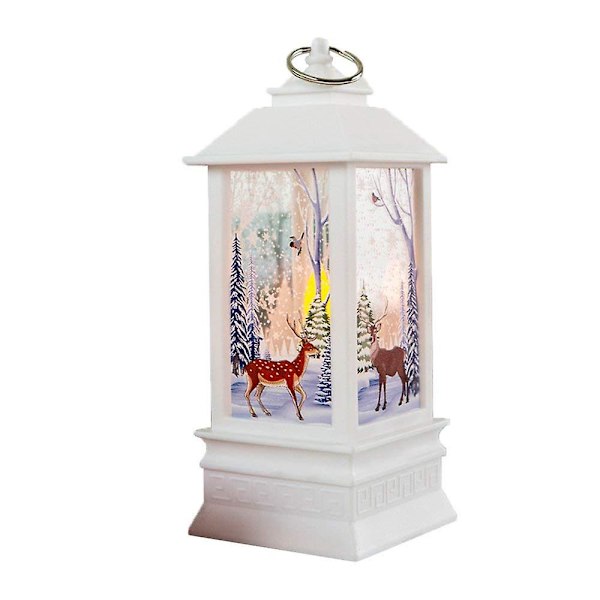 Julelykt Lysestake Lampe Nattlys Dekorasjon