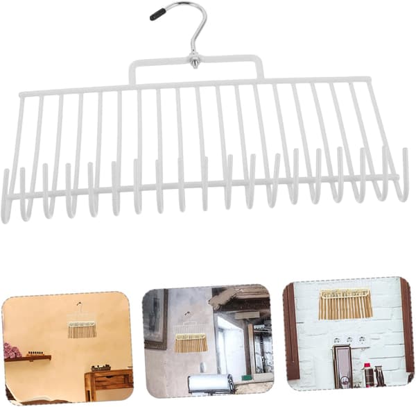 Hair Extension Hook Holder Wig Display Stand Portable Storage Organizer for Store Use Space-Saving Hanging Hooks
