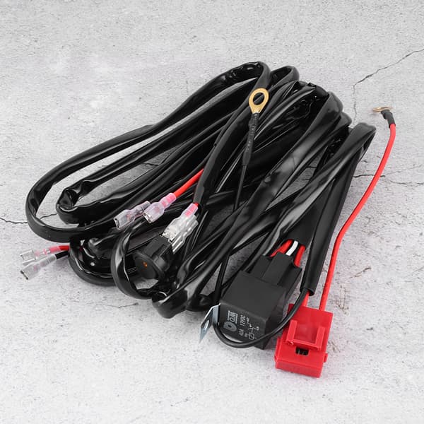 12V 40A High-Efficiency Waterproof Work Light Switch Power Supply for LED Light Bar with Long Cable