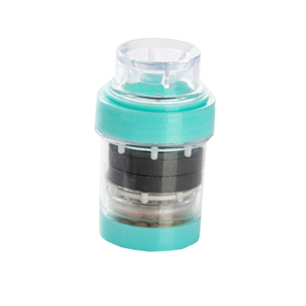 Grön 4-pack Kranvattenfilter, Kranreningsfilter, Stänkskyddande PP Mini Kranvattenfilter med Element