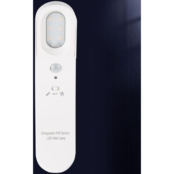 Lamper med bevegelsessensor innebygd USB-oppladbart batteri varmt lys menneskekroppsinduksjon nattlys sensorlys