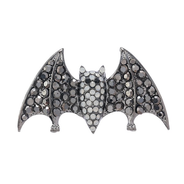Kläder 2pac Halloween Rhinestone Bat halloween bat hårnålar kristall bat hårklämma rhinesstone bat hårnål Hårklämmor: S