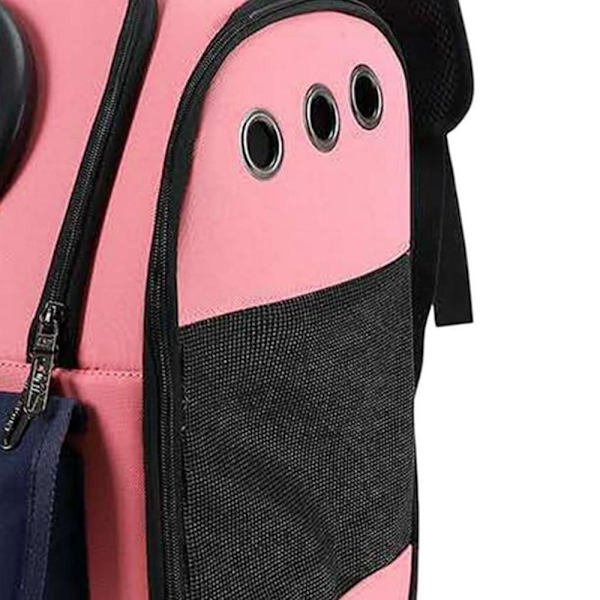Lemmikkibackpack, hengittävä reppu pienille ja matkustaville lemmikkieläimille leirintäretkille
