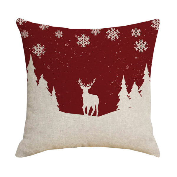 Julkuddfodral 18x18 Set med 4, modern soffa Sl?ngkudde