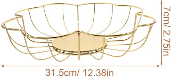 Metalltrådkurv, jerntrådkurv, stor kapasitet, åpen design