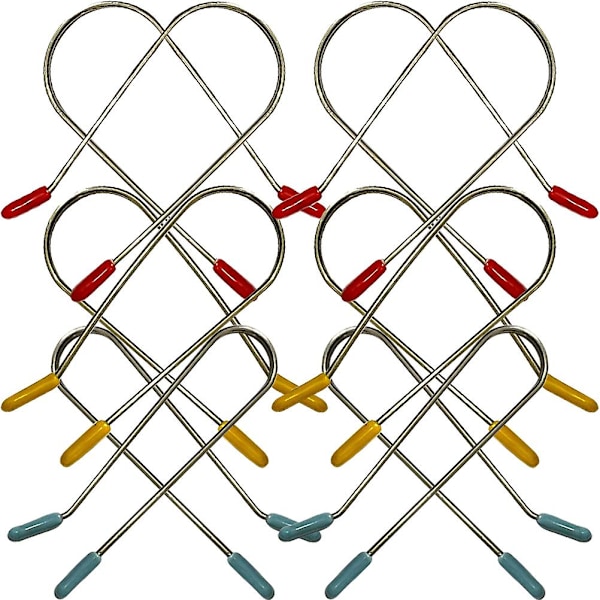 24 stk. varme curler clips udskiftning varme rulle clips ruller fastgørelsesstift til hjemmesalon