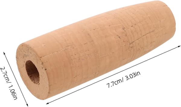 Cork Replacement Handle for Fishing Rod, 10.5mm Inner Diameter