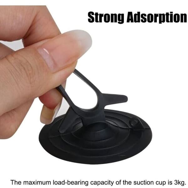 60 Pieces Suction Cup Sunshade. 45mm Suction Cup Without Hooks. PVC Suction Cups Mini Transparent and Black Suction Cup. Suction Cup for Windows