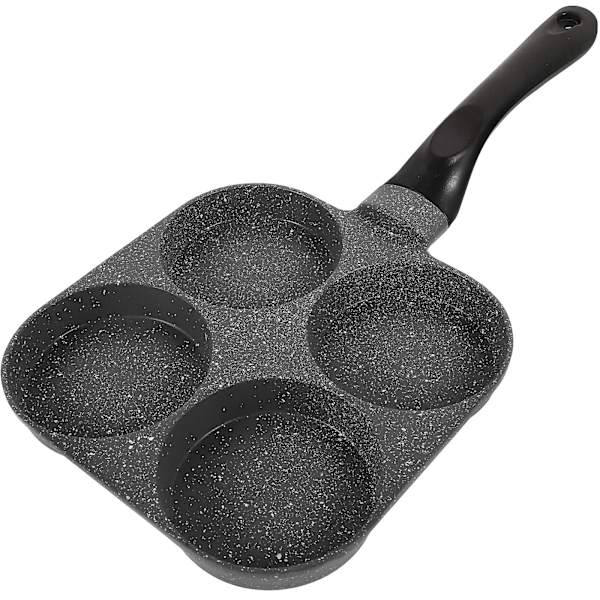 Æg Stegepande Omelet Kogepande Morgenmad Kogepande Køkken Non-stick Stegepande Sort 36X20CM