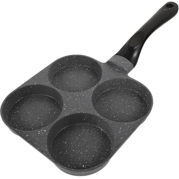 Egg Frying Pan Omelet Cooking Pan Breakfast Cooking Pan Kitchen Non-stick Frying PanBlack36X20CM