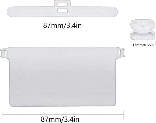 Vertical Blinds Accessories Roller Blind Bead Rope Connector Clips DIY Roller Blind Fitting for Home Bedroom Kitchen